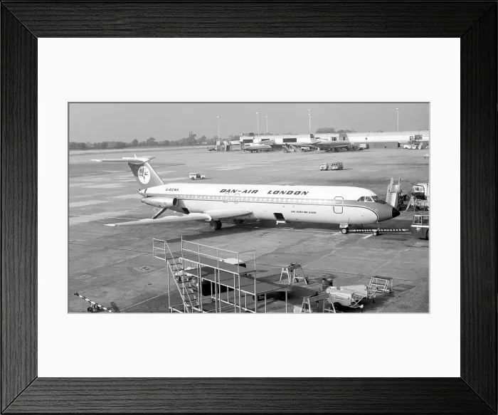 Framed Print : BAC 1-11 G-BCWA