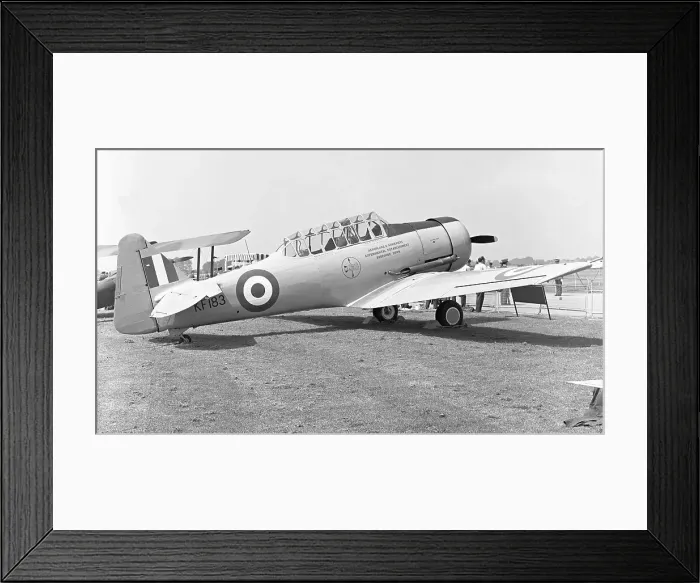 Framed Print : North American Harvard II KF183 Framed Print : North American Harvard II KF183