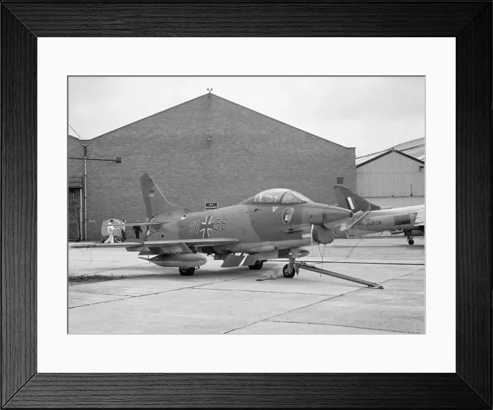 Framed Print : Fiat G. 91R / 3 31+56 Framed Print : Fiat G. 91R / 3 31+56