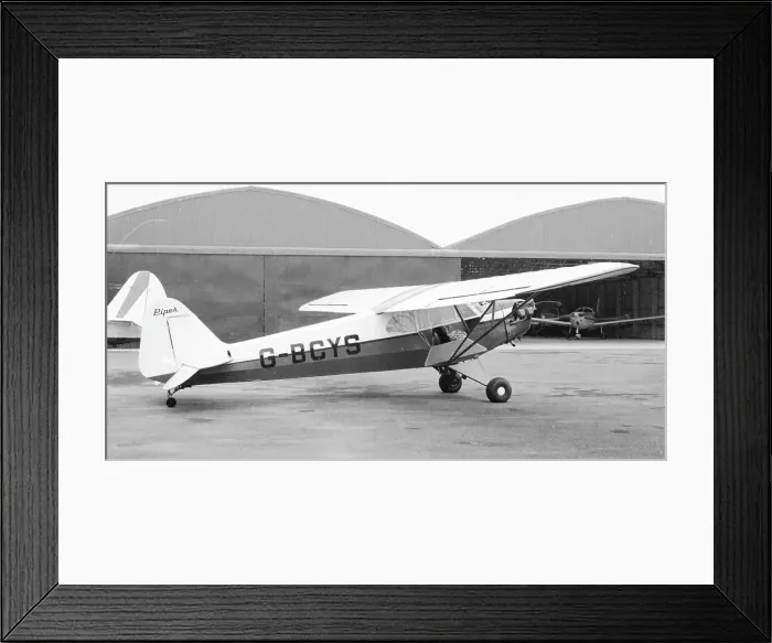 Framed Print : Piper J-3C Cub G-BCYS Framed Print : Piper J-3C Cub G-BCYS