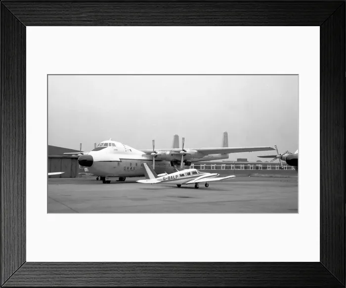Framed Print : Armstrong Whitworth AW. 650 Argosy T. 2 9Q-COA Framed Print : Armstrong Whitworth AW. 650 Argosy T. 2 9Q-COA