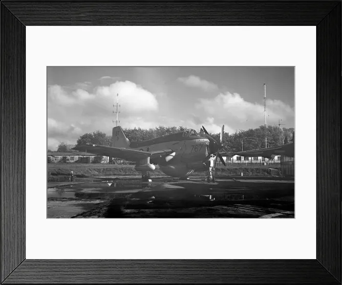 Framed Print : Fairey Gannet AEW. 3 XL500 Framed Print : Fairey Gannet AEW. 3 XL500