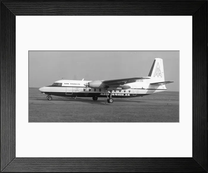 Framed Print : Fokker F27 Friendship G-BCDN Framed Print : Fokker F27 Friendship G-BCDN