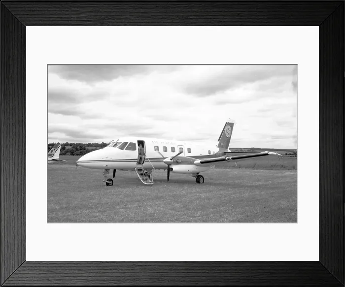 Framed Print : Embraer Bandeirante G-BWTV Framed Print : Embraer Bandeirante G-BWTV