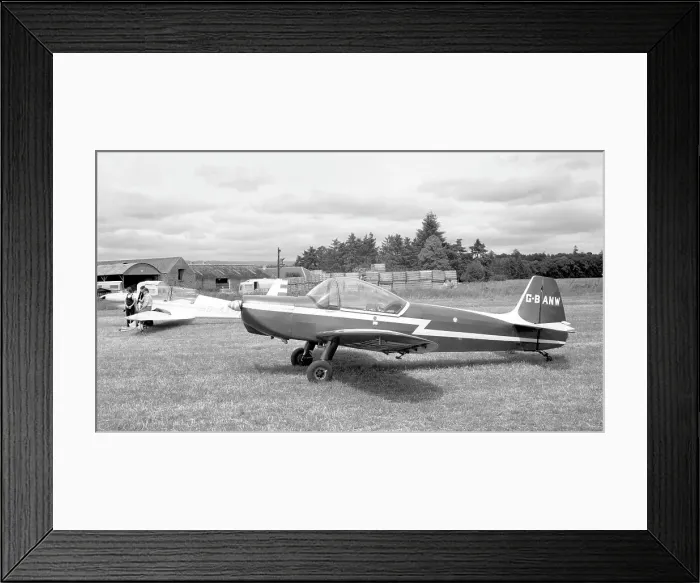 Framed Print : Piel / Scintex Super Emeraude G-BANW Framed Print : Piel / Scintex Super Emeraude G-BANW