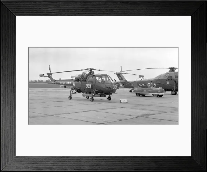 Framed Print : Westland Wasp HAS. 1 XT435 Framed Print : Westland Wasp HAS. 1 XT435