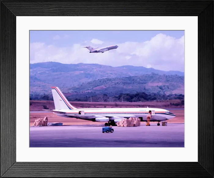 Framed Print : Boeing 720-022 HP-685 Framed Print : Boeing 720-022 HP-685