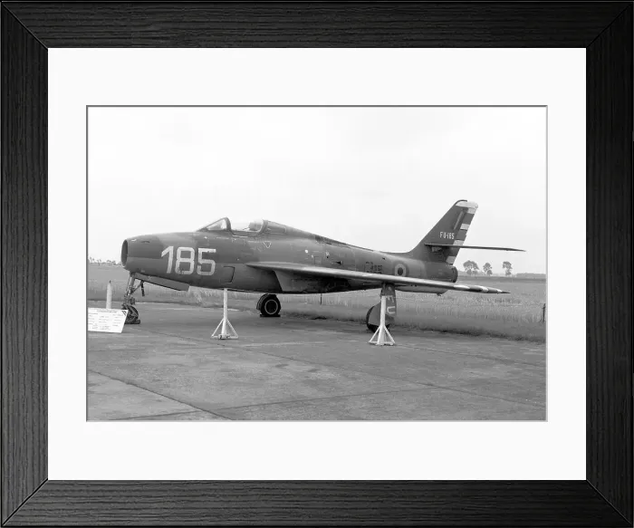 Framed Print : Republic F-84F Thunderstreak FU-185 Framed Print : Republic F-84F Thunderstreak FU-185