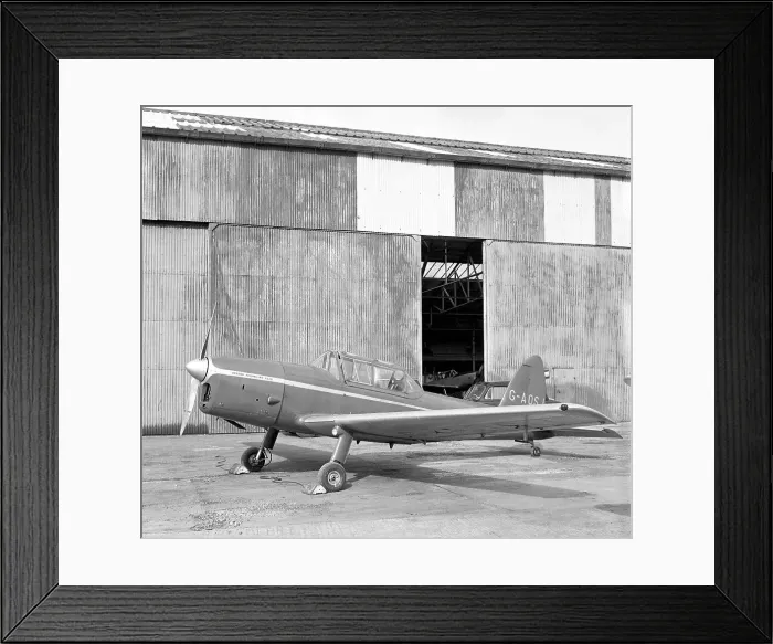 Framed Print : de Havilland DHC. 1 Chipmunk 22 G-AOSJ Framed Print : de Havilland DHC. 1 Chipmunk 22 G-AOSJ
