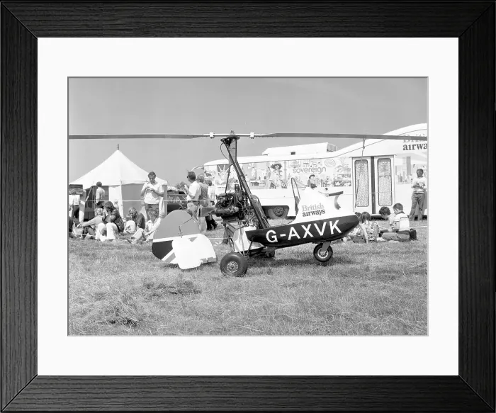 Framed Print : Campbell Cricket G-AXVK Framed Print : Campbell Cricket G-AXVK