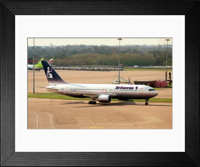 Framed Print : Boeing 767-204 G-BYAB Framed Print : Boeing 767-204 G-BYAB