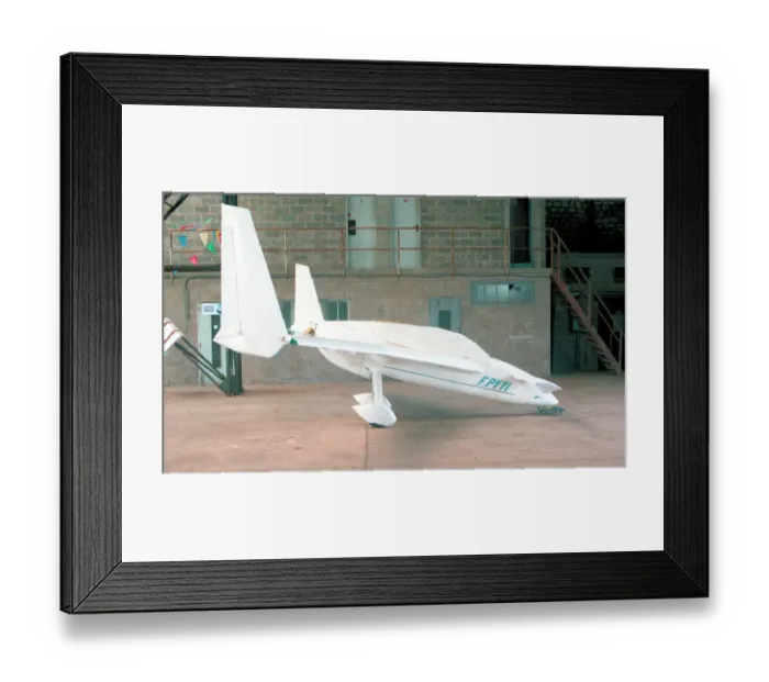 Framed Print : Rutan Long-EZ F-PPYI Framed Print : Rutan Long-EZ F-PPYI