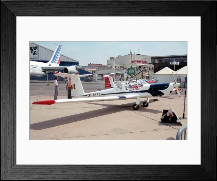 Framed Print : ICA-Brasov IAR-46 YR-1037 Framed Print : ICA-Brasov IAR-46 YR-1037