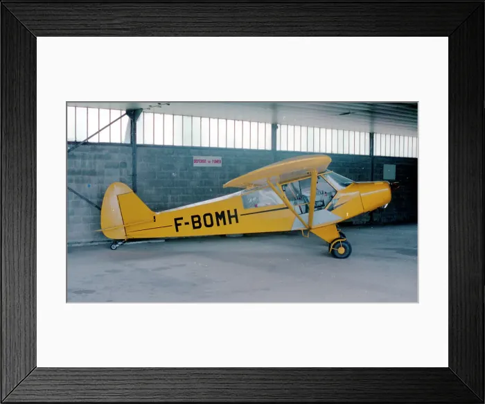 Framed Print : Piper PA-19 Super Cub F-BOMH Framed Print : Piper PA-19 Super Cub F-BOMH