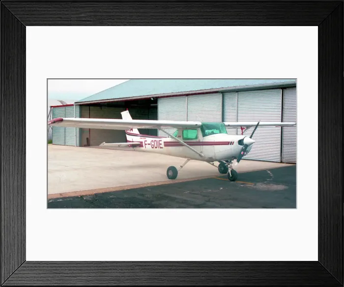 Framed Print : Reims-Cessna F152 F-GDIE Framed Print : Reims-Cessna F152 F-GDIE