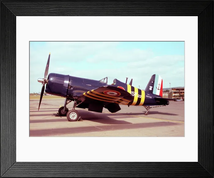 Framed Print : Vought F4U-7 Corsair NX1337A Framed Print : Vought F4U-7 Corsair NX1337A