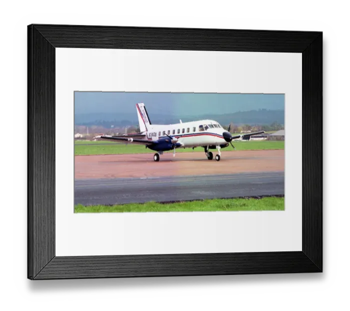 Framed Print : Embraer EMB-110 Bandeirante XC-DAI Framed Print : Embraer EMB-110 Bandeirante XC-DAI