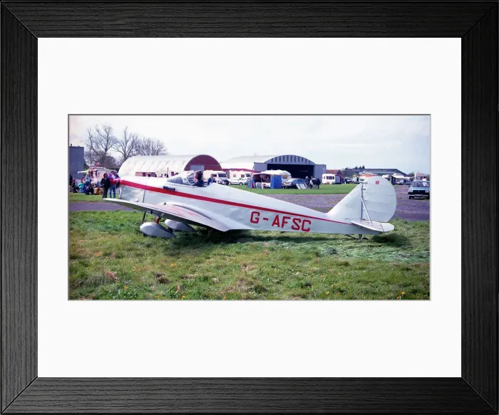 Framed Print : Tipsy Trainer 1 G-AFS Framed Print : Tipsy Trainer 1 G-AFS