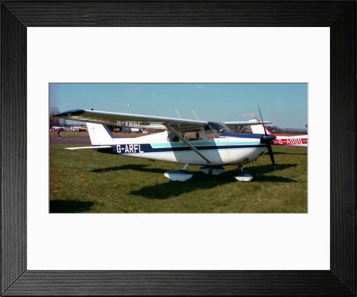 Framed Print : Cessna 175B Skylark G-ARFL Framed Print : Cessna 175B Skylark G-ARFL