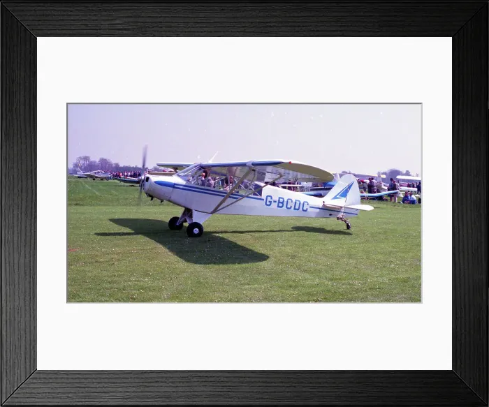Framed Print : Piper PA-18 Super Cub G-BCDC Framed Print : Piper PA-18 Super Cub G-BCDC