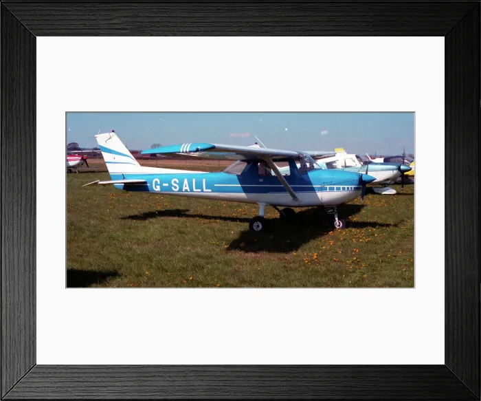 Framed Print : Reims-Cessna F150L Aerobat G-SALL Framed Print : Reims-Cessna F150L Aerobat G-SALL