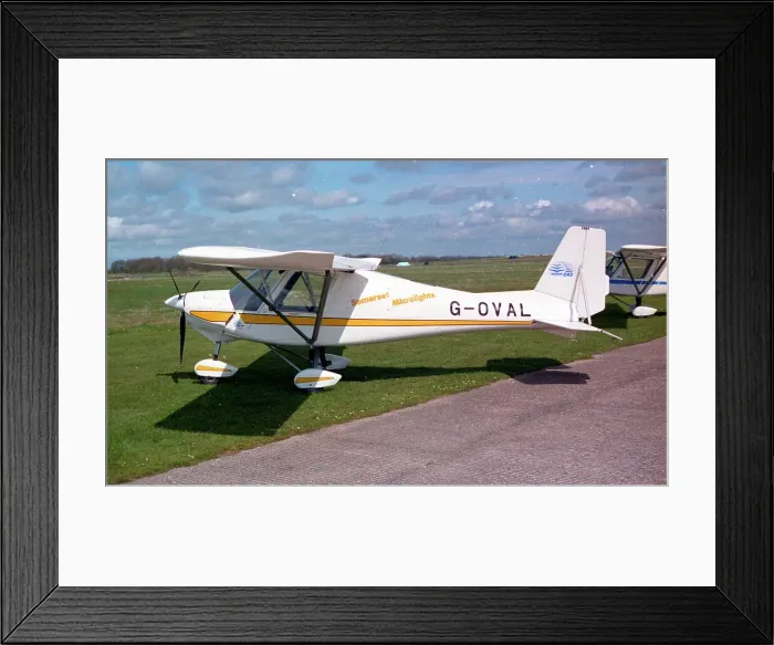 Framed Print : Ikarus C42 G-OVAL Framed Print : Ikarus C42 G-OVAL