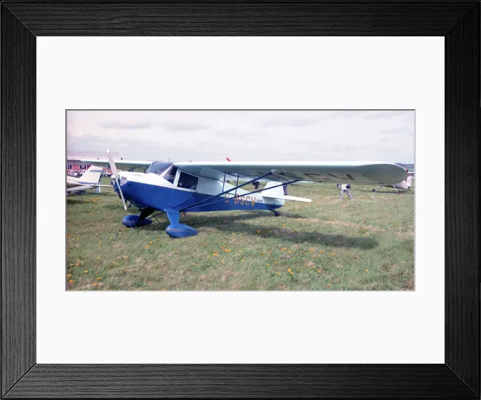 Framed Print : Taylorcraft BC-65 G-BSCW Framed Print : Taylorcraft BC-65 G-BSCW
