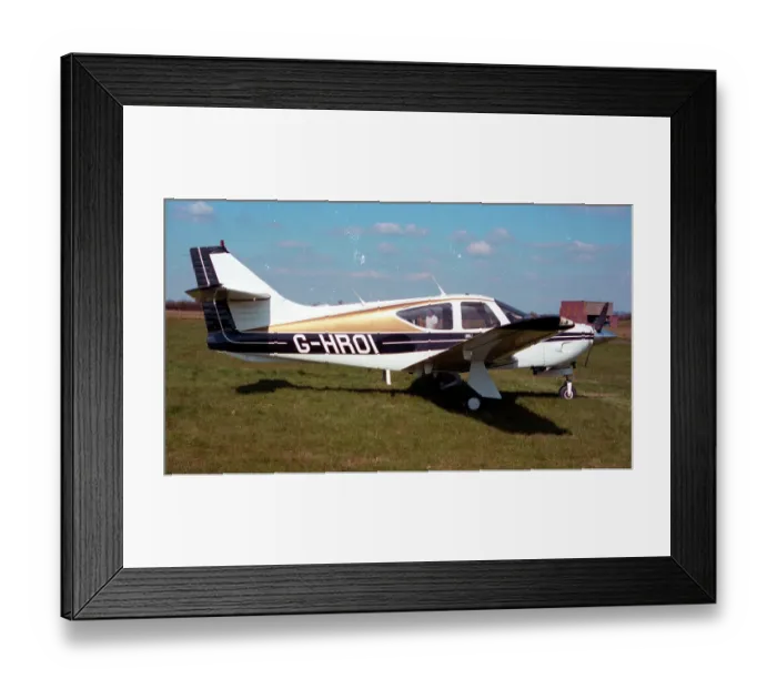 Framed Print : Rockwell Commander 112 G-HROI Framed Print : Rockwell Commander 112 G-HROI