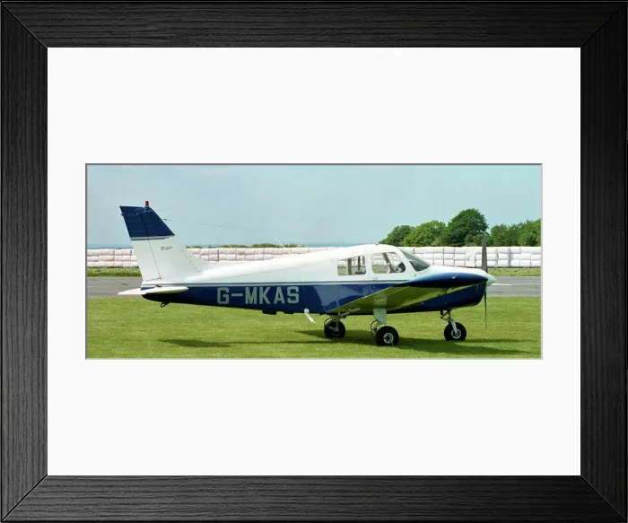 Framed Print : Piper PA-28 Cherokee Cruiser G-MKAS Framed Print : Piper PA-28 Cherokee Cruiser G-MKAS