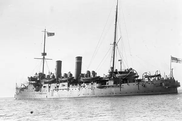 HMS Bonaventure - an Astraea-Class second-class cruiser