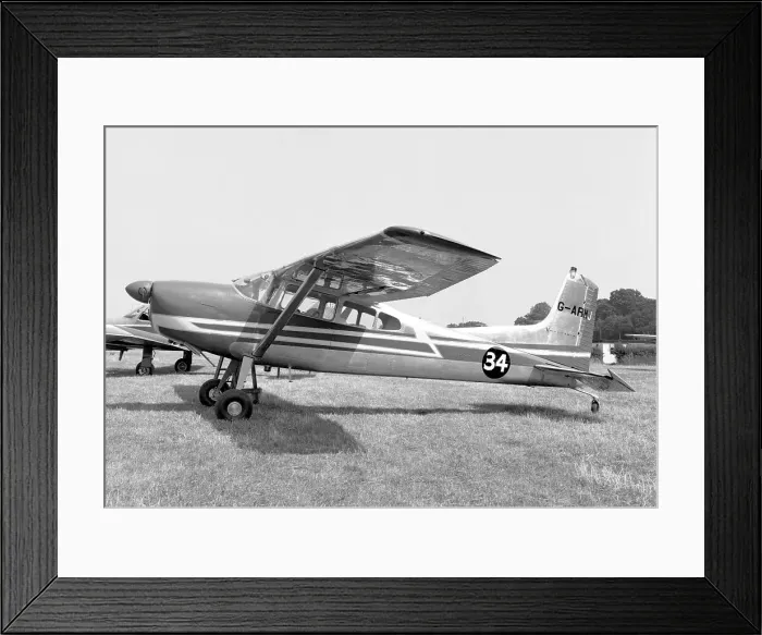 Framed Print : Cessna 185 G-ARMJ Framed Print : Cessna 185 G-ARMJ