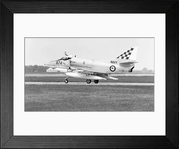 Framed Print : Douglas A-4G Skyhawk N13-155061 874 Framed Print : Douglas A-4G Skyhawk N13-155061 874