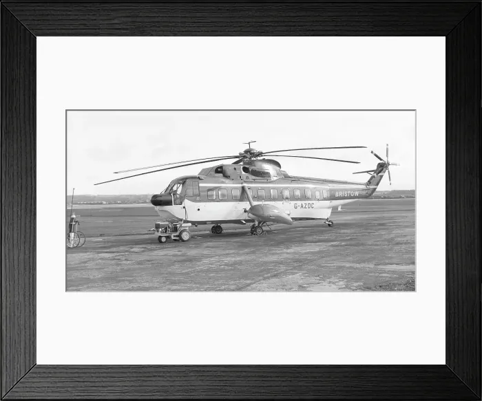 Framed Print : Sikorsky S-61N G-AZDC Framed Print : Sikorsky S-61N G-AZDC