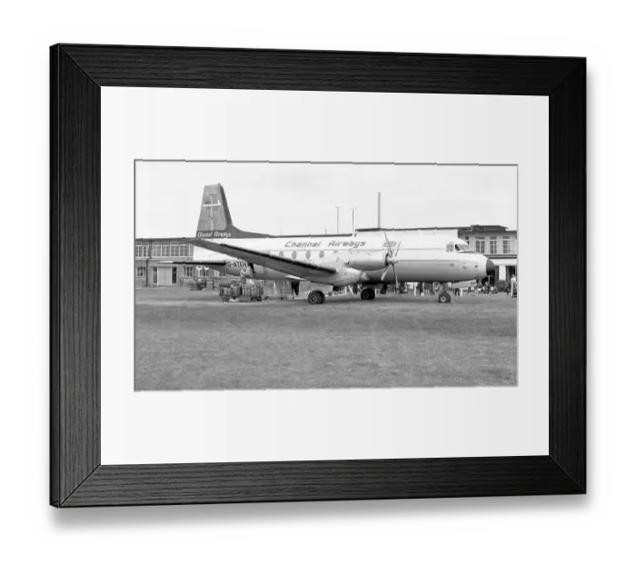 Framed Print : Hawker Siddeley HS. 748-222 Series 2A G-ATEH Framed Print : Hawker Siddeley HS. 748-222 Series 2A G-ATEH