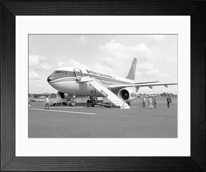 Framed Print : Airbus A310 G-BKWU Framed Print : Airbus A310 G-BKWU
