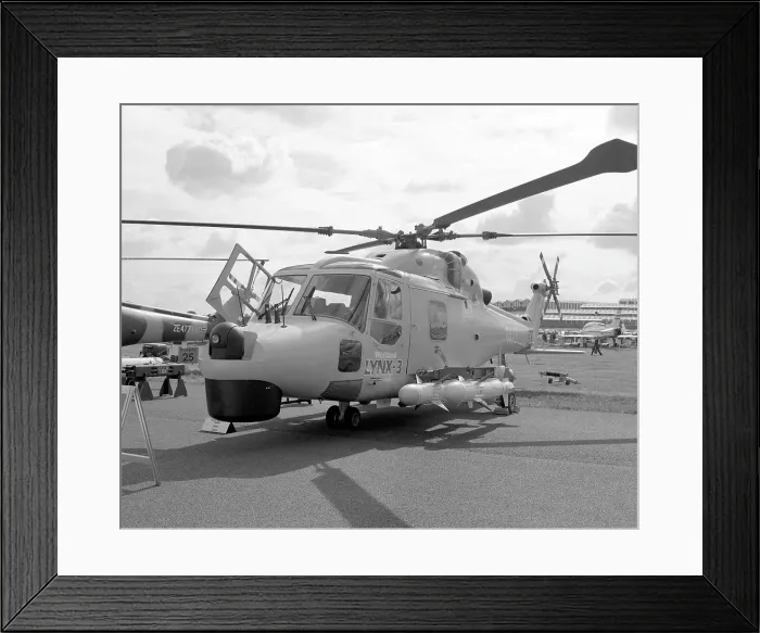 Framed Print : Westland Naval Lynx-3 mock-up Framed Print : Westland Naval Lynx-3 mock-up