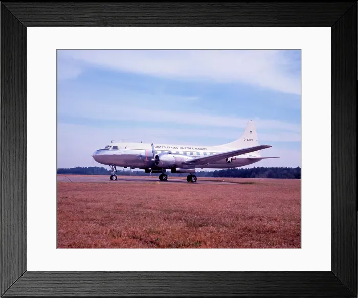 Framed Print : Convair C-131D Samaritan O-42831 Framed Print : Convair C-131D Samaritan O-42831