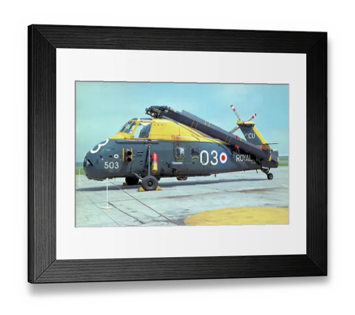 Framed Print : Westland Wessex HAS. 1 XP157 Framed Print : Westland Wessex HAS. 1 XP157