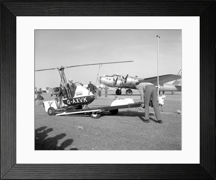Framed Print : Campbell Cricket G-AXVK Framed Print : Campbell Cricket G-AXVK
