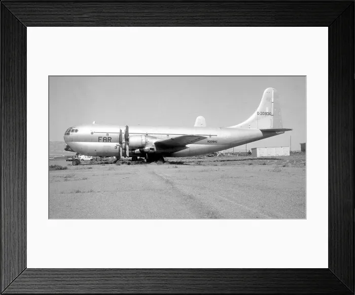 Framed Print : Boeing C-97G N209AC Framed Print : Boeing C-97G N209AC