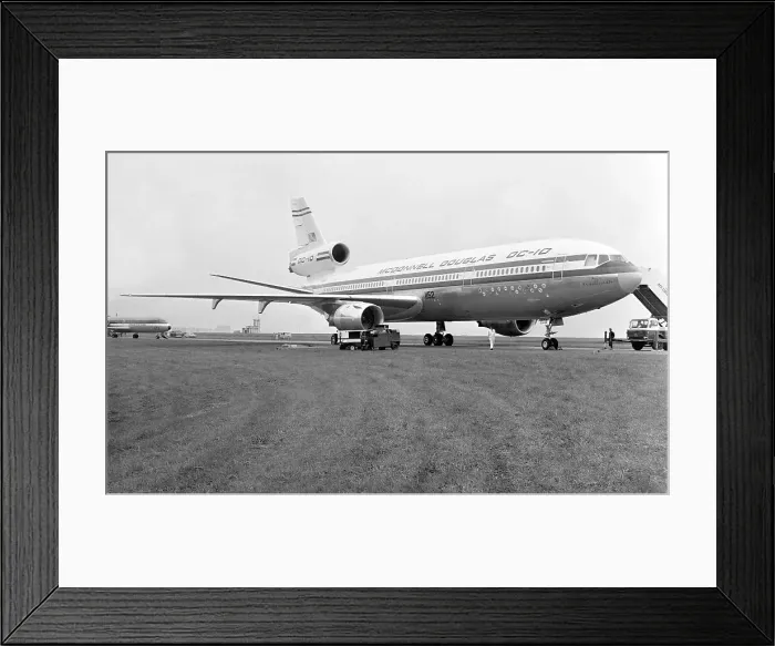 Framed Print : McDonnell Douglas DC-10-10 N1803U Spirit of St. Louis - 1971 Framed Print : McDonnell Douglas DC-10-10 N1803U Spirit of St. Louis - 1971
