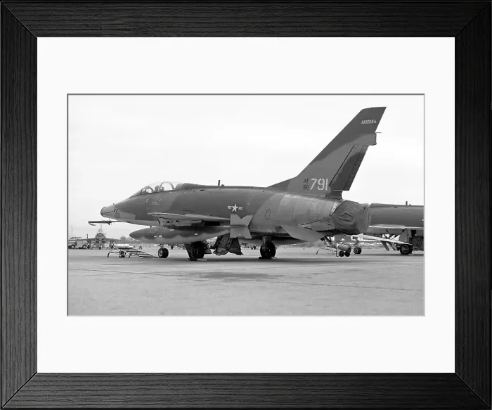 Framed Print : North American F-100F Super Sabre 56-3791 Framed Print : North American F-100F Super Sabre 56-3791