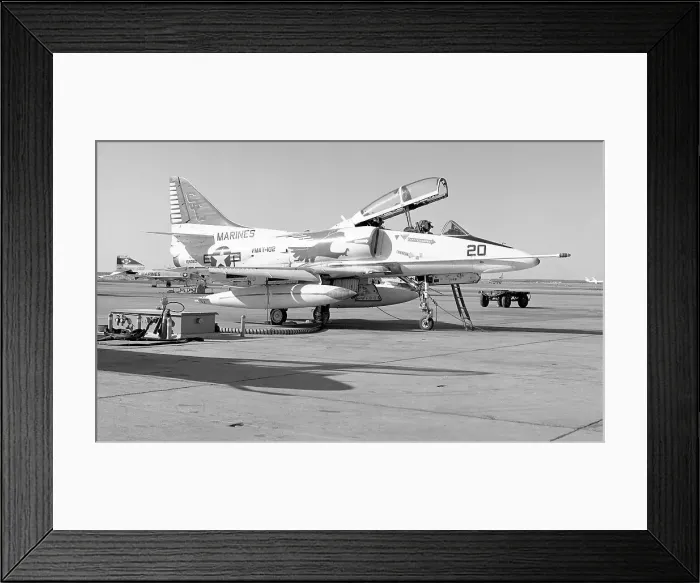Framed Print : Douglas TA-4J Skyhawk 153663 Framed Print : Douglas TA-4J Skyhawk 153663