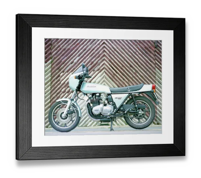 Framed Print : Kawasaki Z 1000 Z1-R motorbike Framed Print : Kawasaki Z 1000 Z1-R motorbike