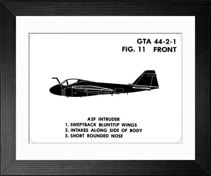 Framed Print : 11 A2F Intruder Framed Print : 11 A2F Intruder