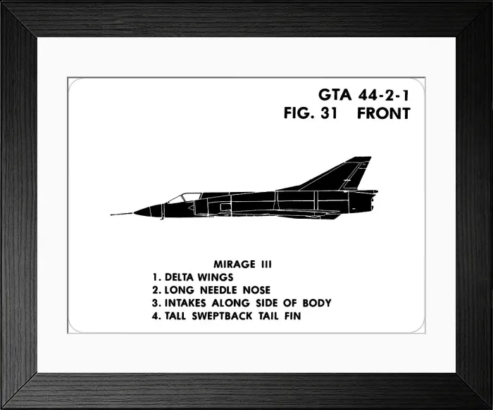 Framed Print : 31 Mirage III Framed Print : 31 Mirage III