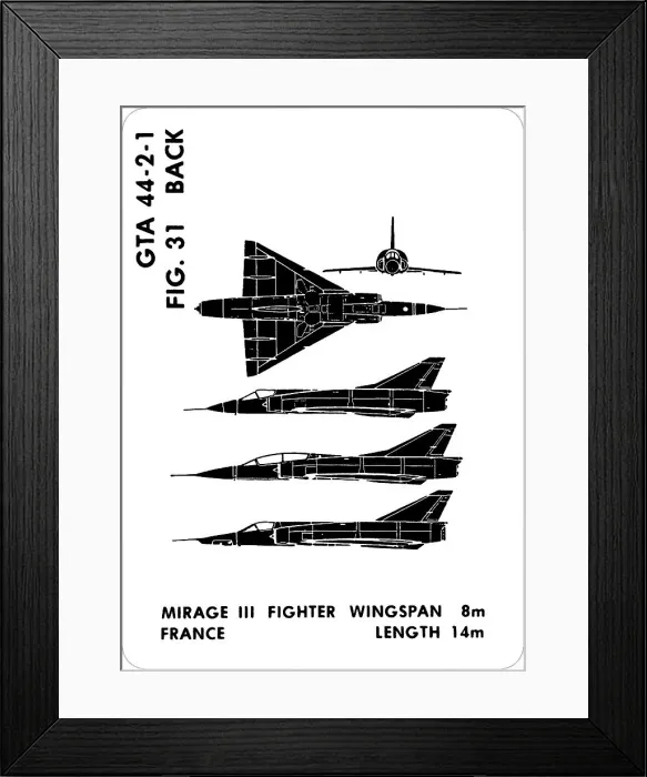 Framed Print : 31 a Mirage III Framed Print : 31 a Mirage III
