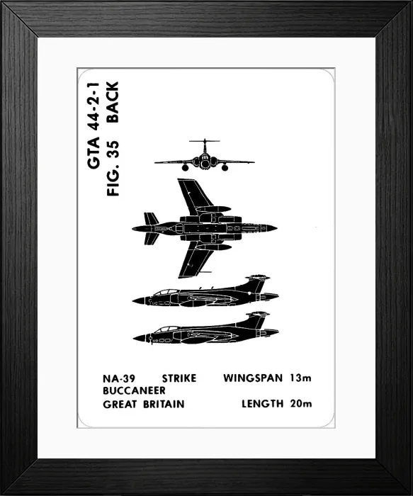 Framed Print : 35 a NA-39 Buccaneer Framed Print : 35 a NA-39 Buccaneer