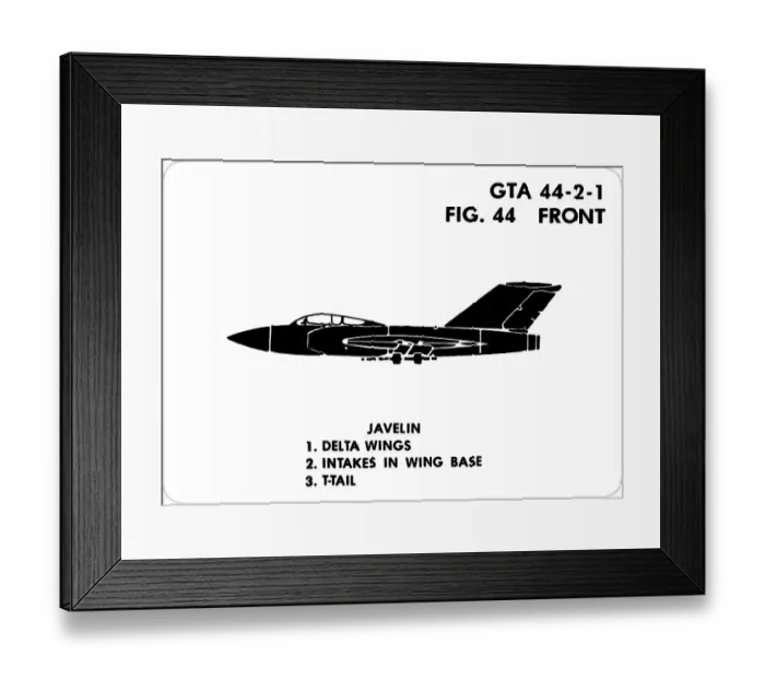 Framed Print : 44 Javelin Framed Print : 44 Javelin