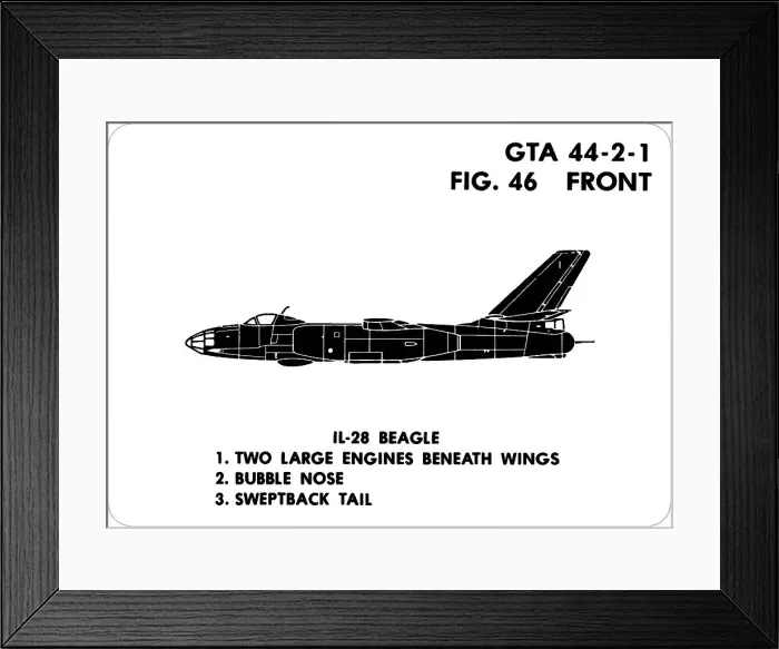 Framed Print : 46 IL-28 Beagle Framed Print : 46 IL-28 Beagle